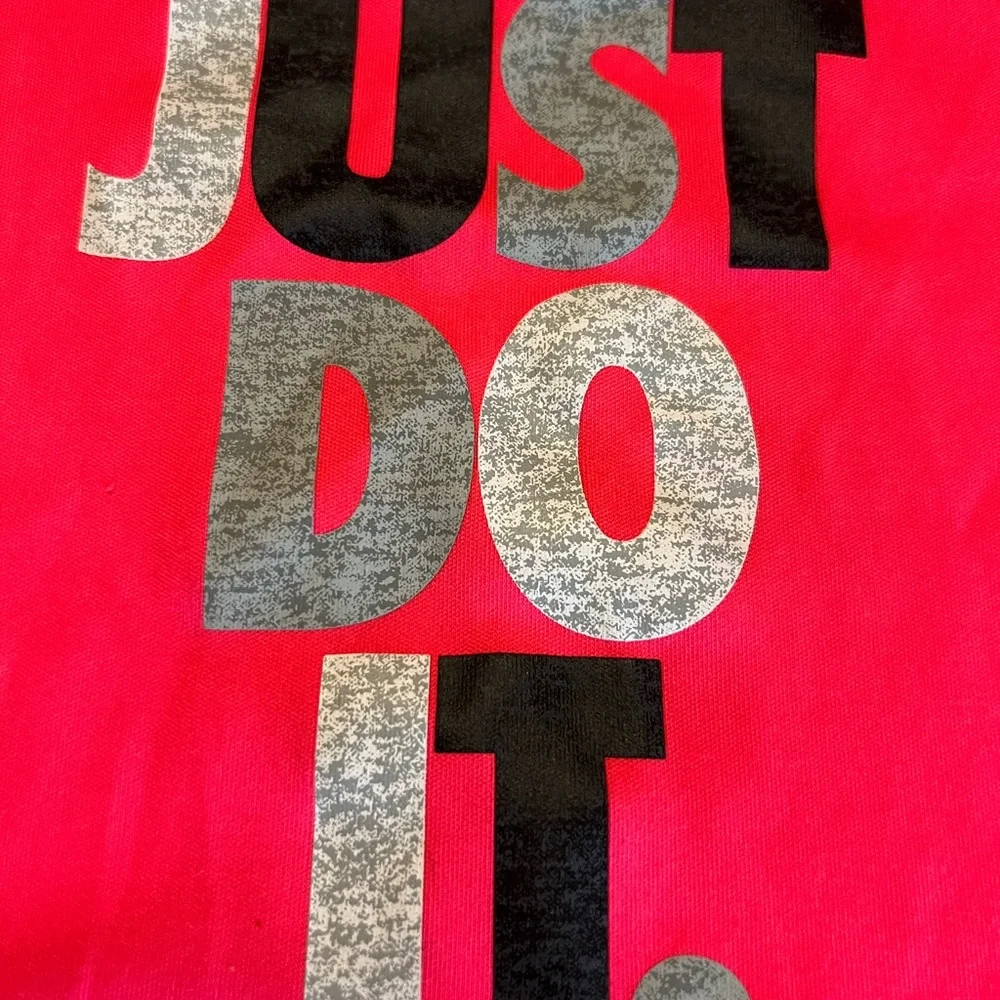 Nike Dri Fit Tee (Toddler) 24 months‎ Hot Pink Just Do It